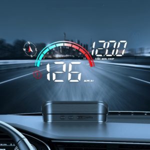 Head-Up Display Car GPS Universal Speed Compass HD Projector E-dog Version